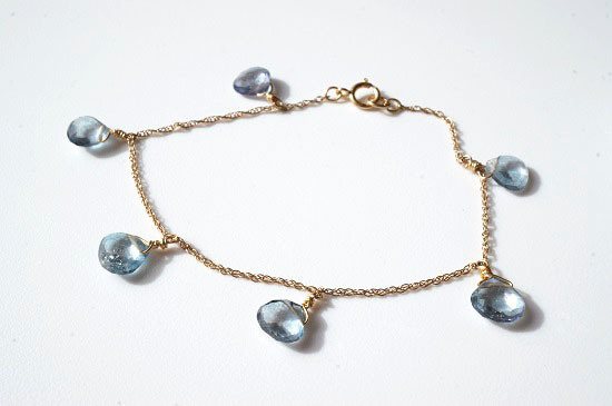 blue topaz・bracelet