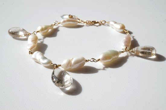 pearl　bracelet