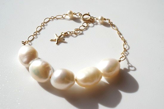 pearl　bracelet