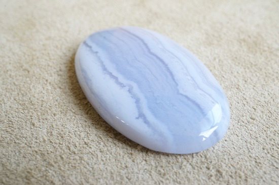 ブルーレースアゲート（Blue Lace Agate）